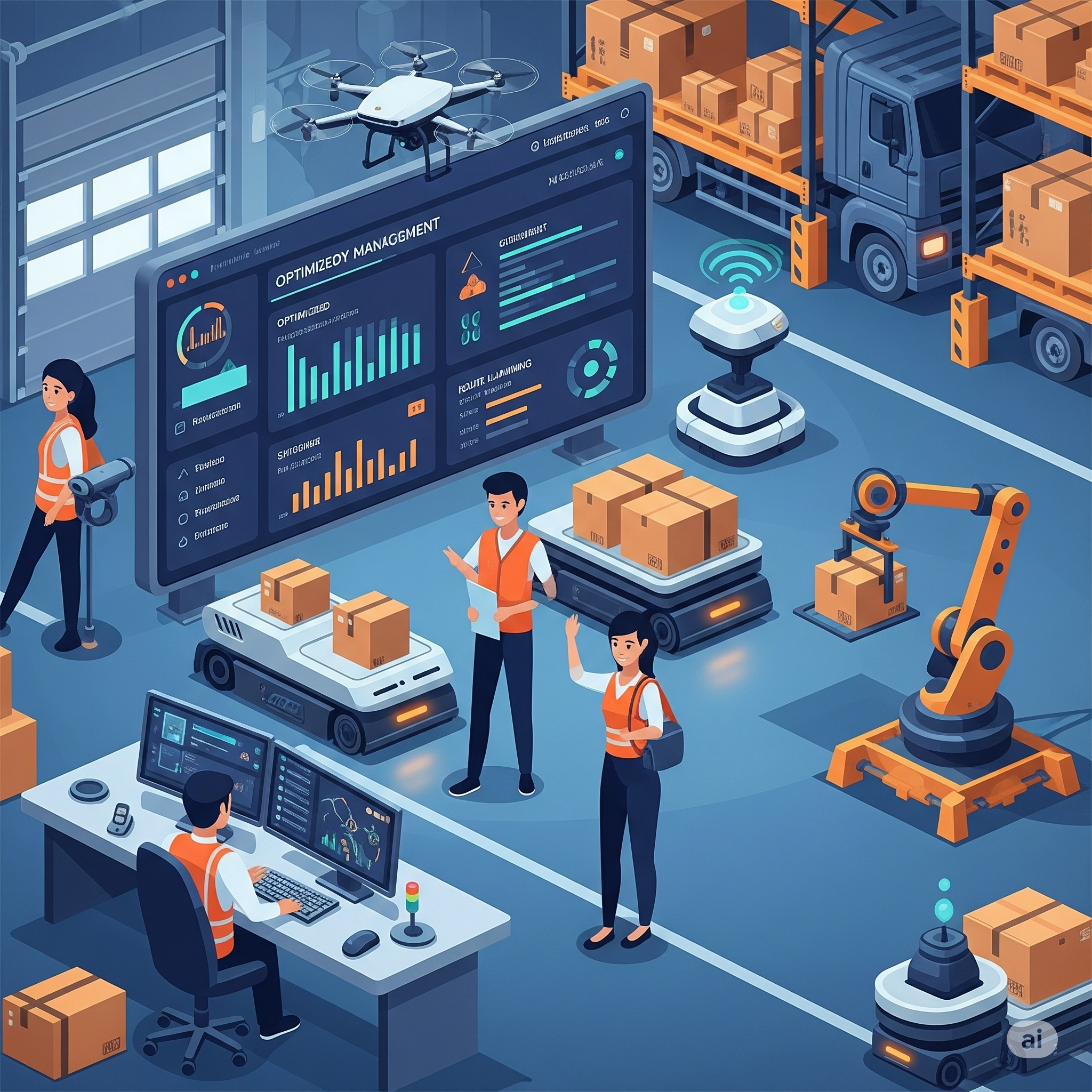 Logistics Company Adopting Digital Supply Chain