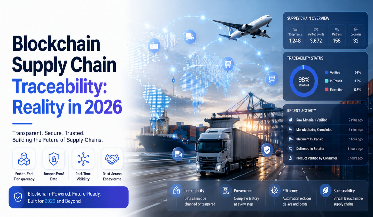 Blockchain Supply Chain Traceability: Reality in 2026