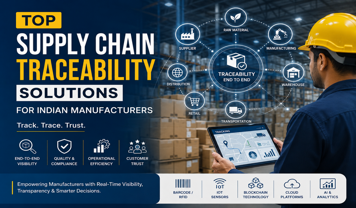 Top Supply Chain Traceability Solutions for Indian Manufacturers