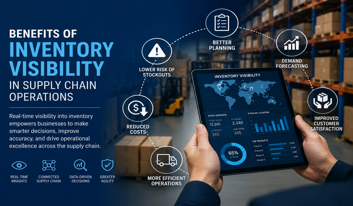 Benefits of Inventory Visibility in Supply Chain Operations