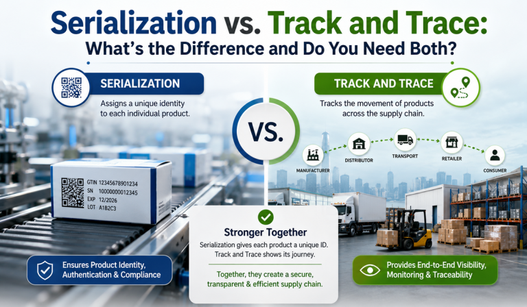 Serialization vs. Track and Trace : A Complete Guide