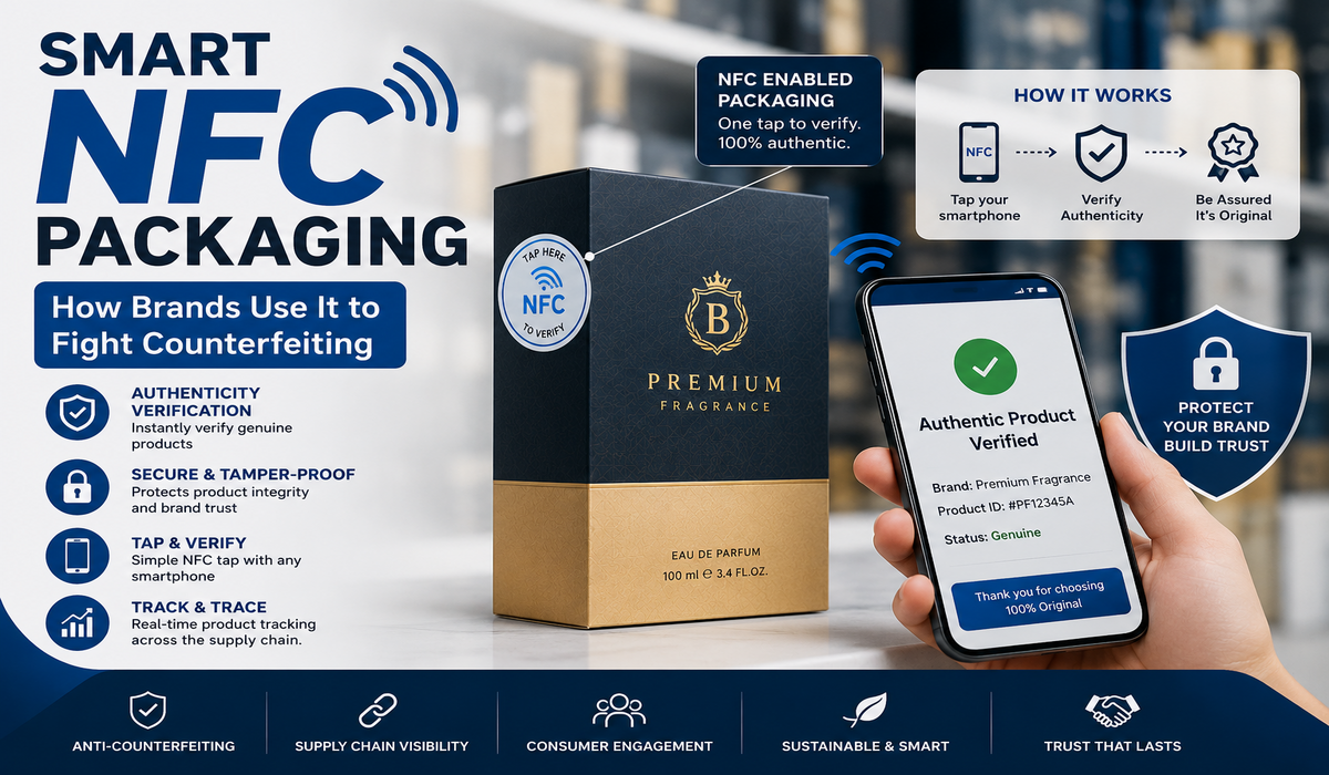 Smart NFC Packaging : How brands use it to fight counterfeiting