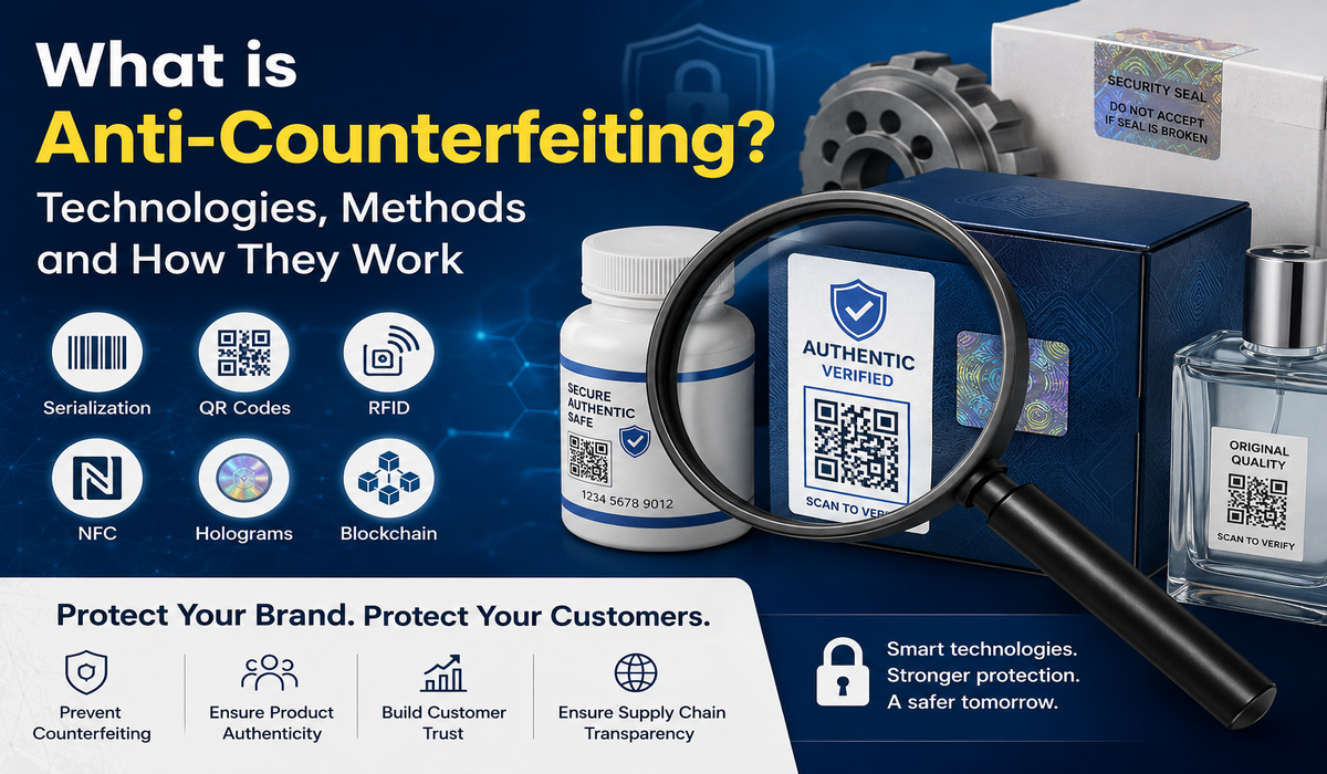 What is Anti-Counterfeiting ? Technologies, Methods and How They Work